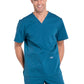 Men's 4-Pocket V-Neck Scrub Top