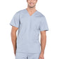 Men's 4-Pocket V-Neck Top - WW695 - Grey
