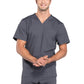 Men's 4-Pocket V-Neck Scrub Top