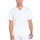 Men's 4-Pocket V-Neck Scrub Top