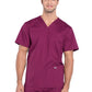 Men's 4-Pocket V-Neck Scrub Top