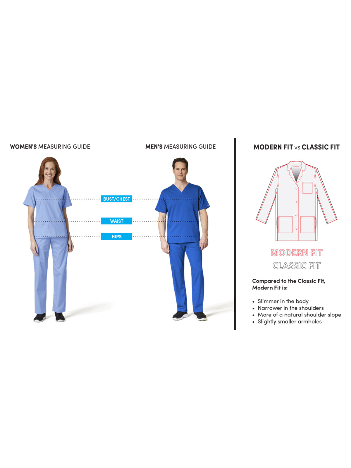 Unisex Three-Pocket 41" Full-Length Lab Coat