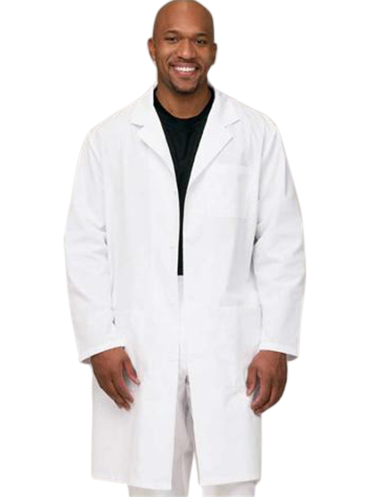 Unisex Oversized-Pocket 41" Full-Length Lab Coat