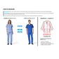 Men's Three-Pocket 41" Full-Length Lab Coat