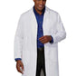 Men's Three-Pocket 41" Knee-Length Lab Coat - 482 - White