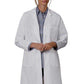 Women's Three-Pocket 39" Full-Length Lab Coat - 486 - White