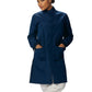 Unisex Snap Closure at Neck Protective Coat - 6425 - Navy