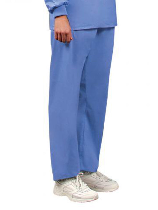 Unisex No Pocket Elastic Waist Scrub Pant