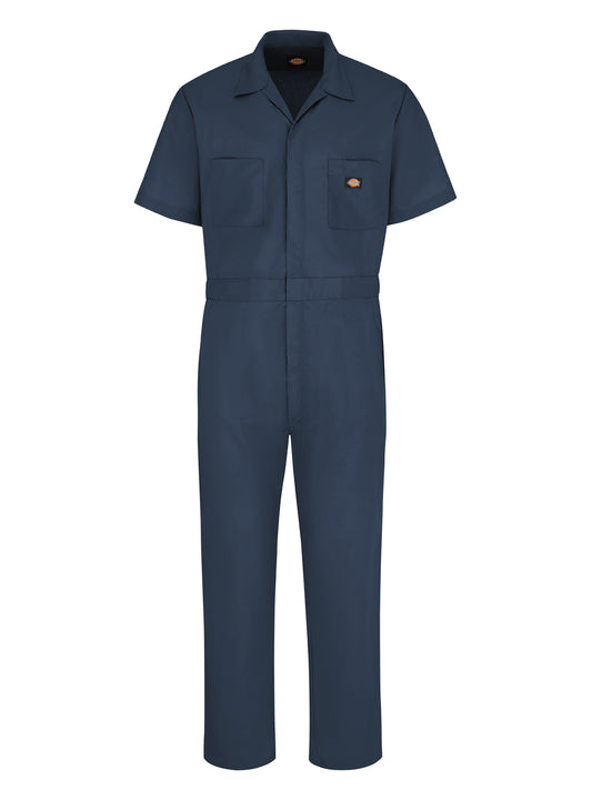 Unisex Industrial Short-Sleeve Coverall