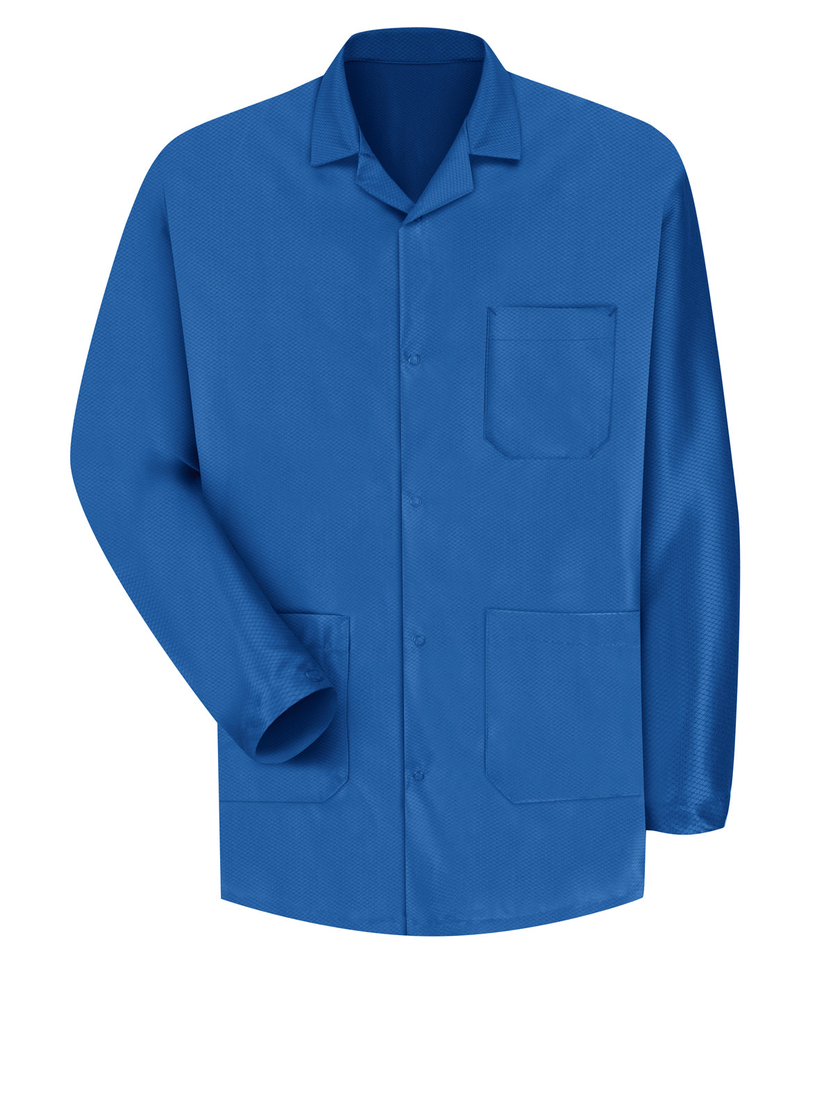Unisex Anti-Static Counter Jacket - KK26 - Electronic Blue