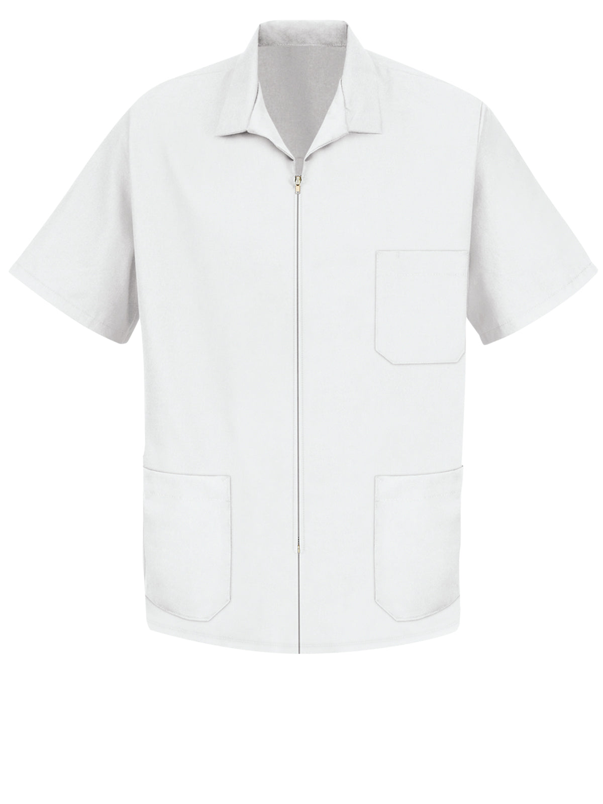 Men's Zip-Front Smock