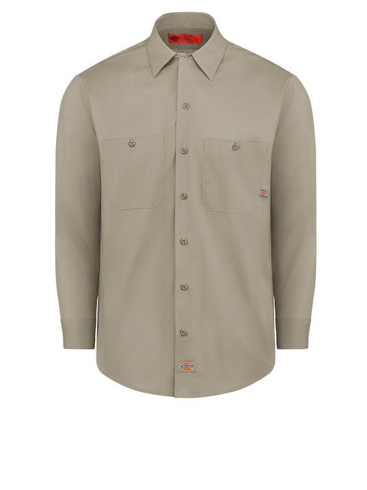 Men's Industrial Long-Sleeve Work Shirt