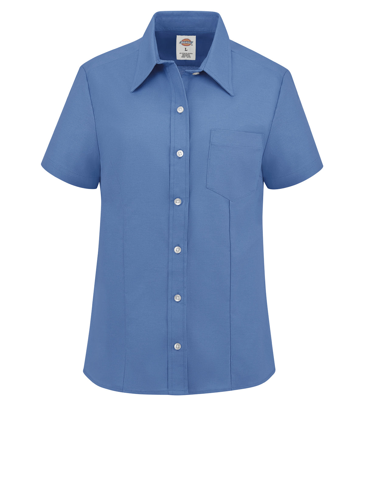 Women's Short-Sleeve Stretch Oxford Shirt