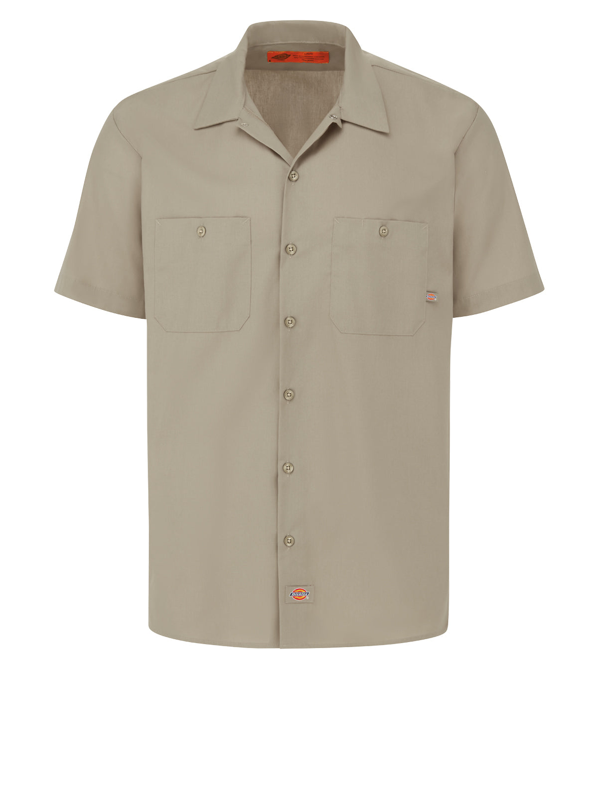 Men's Industrial Short-Sleeve Work Shirt