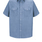 Men's Short Sleeve Deluxe Western Style Shirt