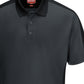 Men's Short Sleeve Performance Knit Two-Tone Polo