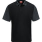 Men's Short Sleeve Performance Knit Color-Block Polo