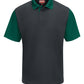 Men's Short Sleeve Performance Knit Color-Block Polo