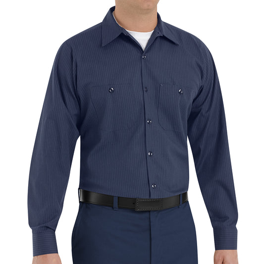 Men's Long Sleeve Industrial Work Shirt