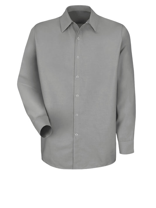 Men's Long Sleeve Specialized Pocketless Work Shirt