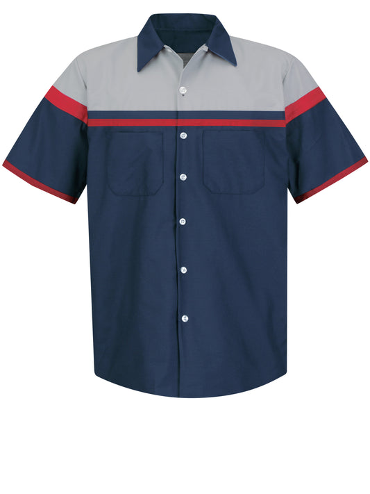 Men's Short Sleeve Industrial Work Shirt