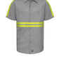 Men's Short Sleeve Industrial Work Shirt