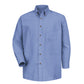 Men's Long Sleeve Button Down Poplin Shirt