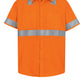 Men's Hi-Visibility Short Sleeve Work Shirt