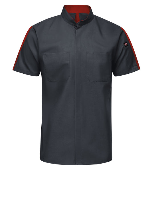 Men's Short Sleeve Two Tone Pro+ Work Shirt with OilBlok and MIMIX™