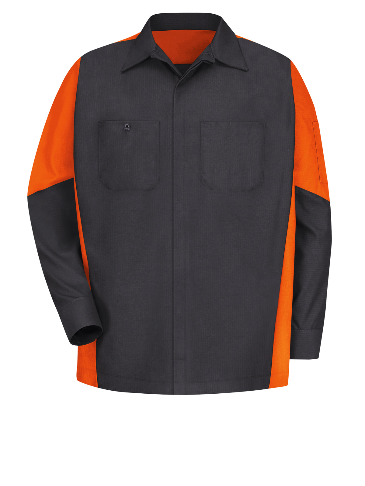 Men's Long Sleeve Two-Tone Crew Shirt