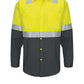 Men's Hi-Visibility Long Sleve Ripstop Work Shirt