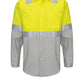 Men's Hi-Visibility Long Sleve Ripstop Work Shirt