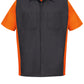 Men's Short Sleeve Two-Tone Crew Shirt