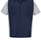 Men's Short Sleeve Two-Tone Crew Shirt