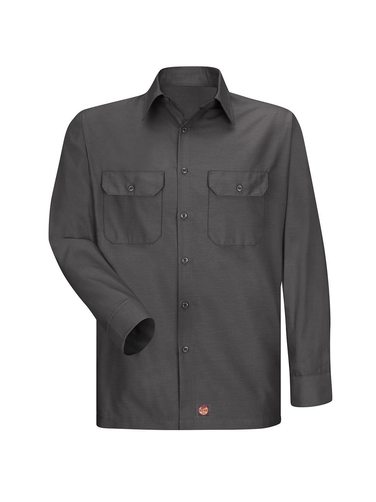 Men's Long Sleeve Solid Rip Stop Shirt