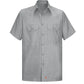 Men's Short Sleeve Solid Rip Stop Shirt