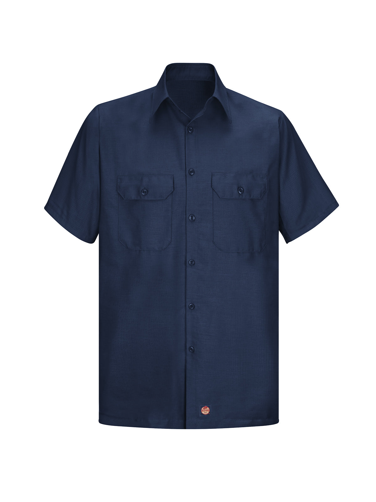 Men's Short Sleeve Solid Rip Stop Shirt