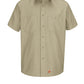 Men's Canvas Short-Sleeve Work Shirt