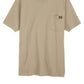 Men's Short-Sleeve Traditional Heavyweight Crew Neck T-Shirt - WS50 - Desert Sand