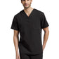 Men's 2-Pocket Tuckable V-Neck Scrub Top