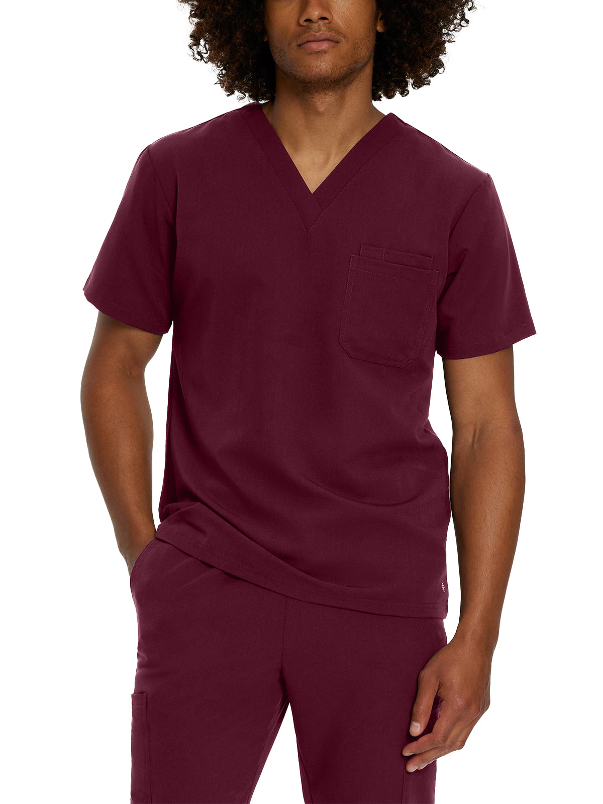 Men's 2-Pocket Tuckable V-Neck Top