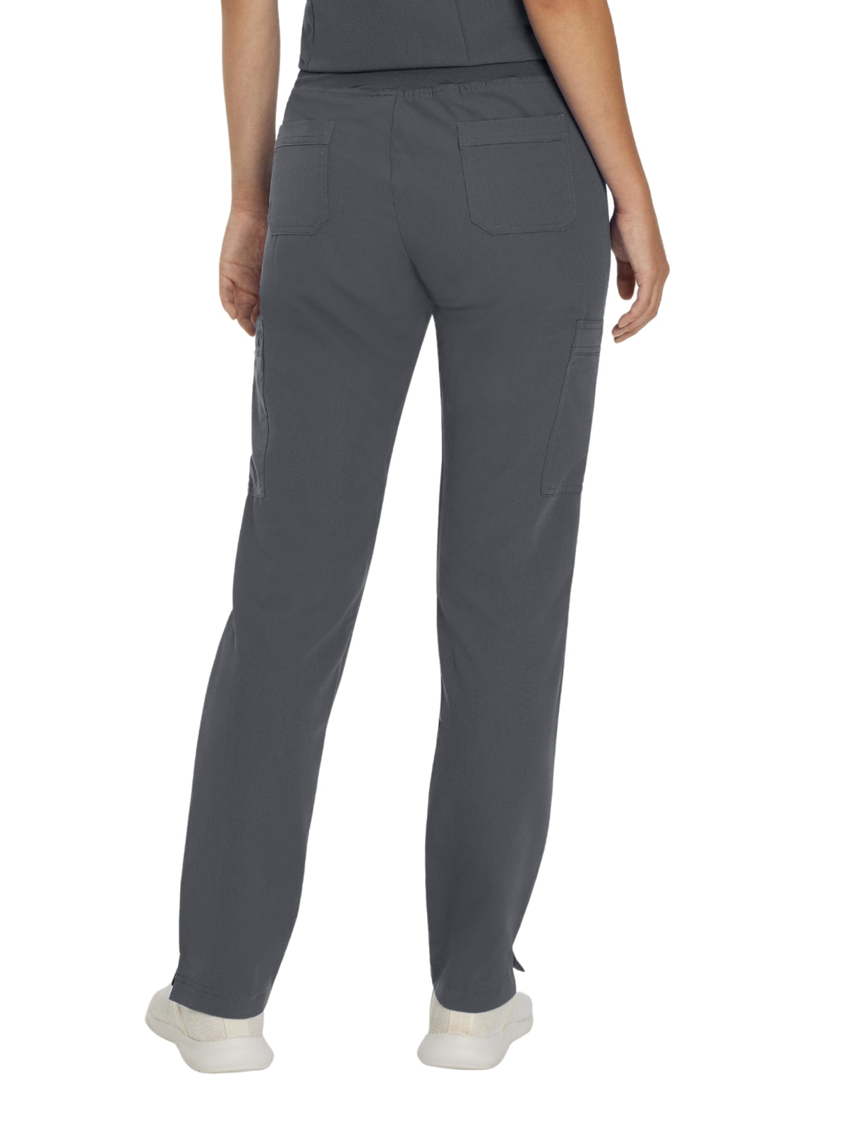 Women's 6-Pocket Low-Rise Waist Cargo Scrub Pant