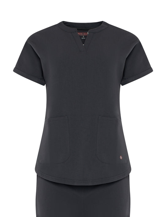 Women's Notch V-Neck Top