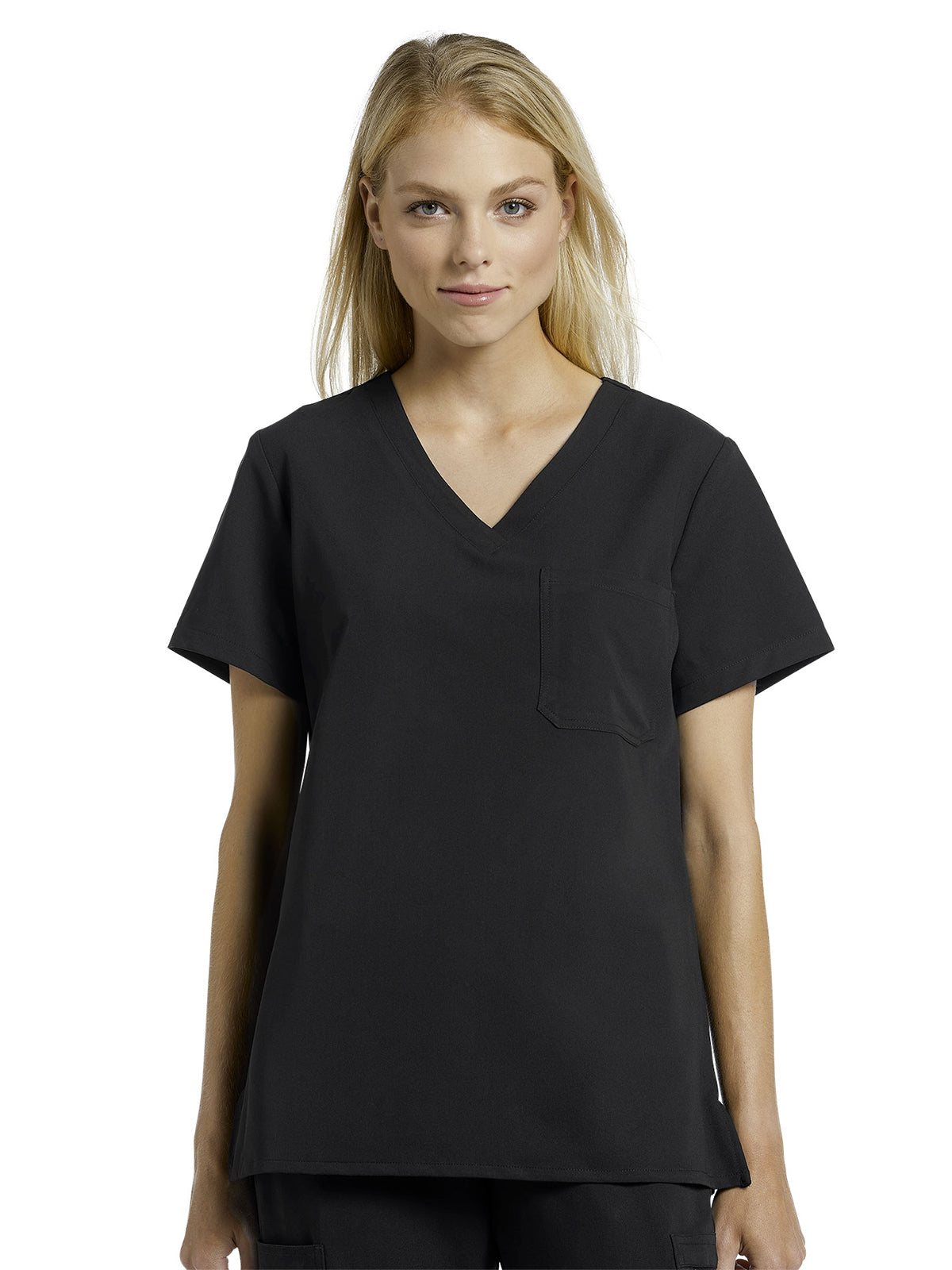 Women's 1-Pocket Tuckable V-Neck Top