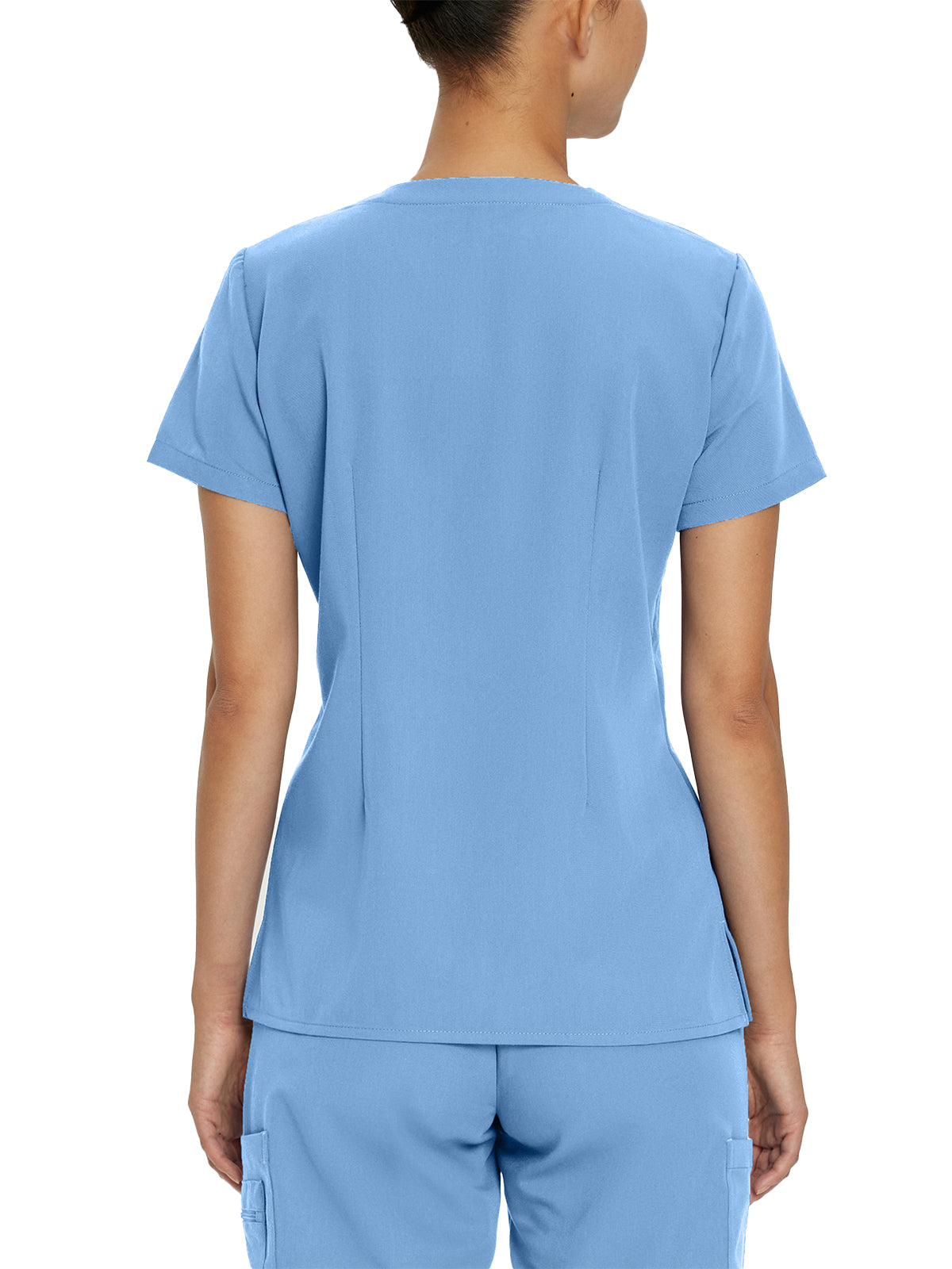 Women's 1-Pocket Tuckable V-Neck Scrub Top