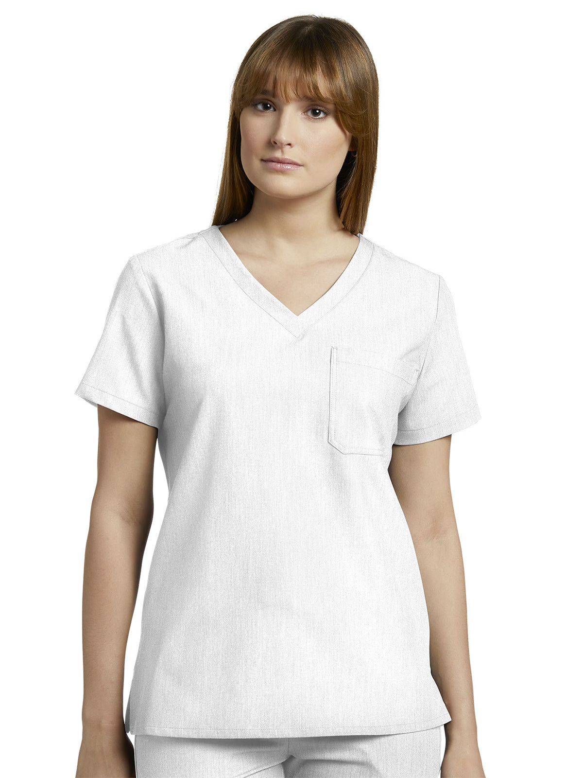 Women's 1-Pocket Tuckable V-Neck Top