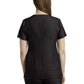 Women's 3-Pocket Stylized Seam V-Neck Top