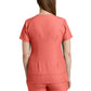 Women's 3-Pocket Stylized Seam V-Neck Top