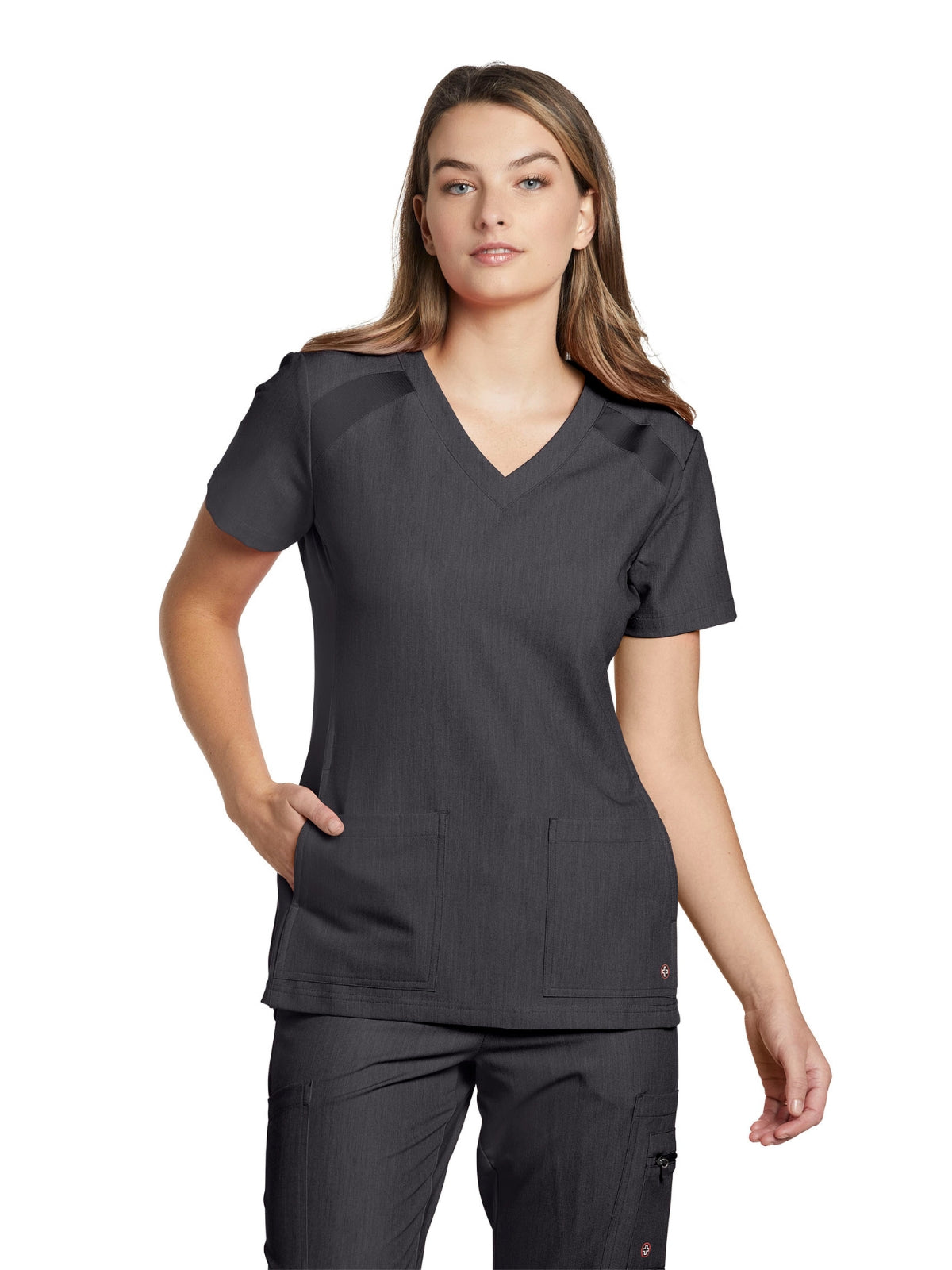 Women's 4-Pocket V-Neck Top