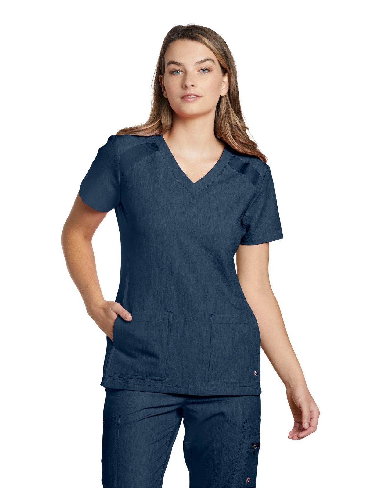 Women's 4-Pocket V-Neck Top